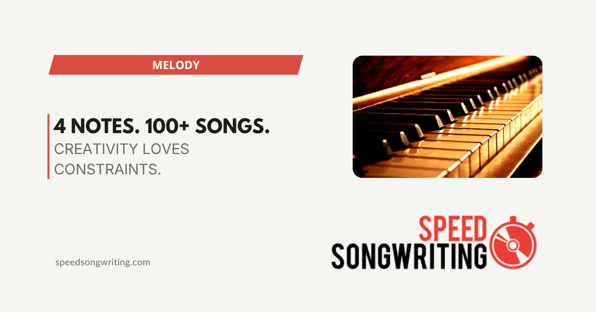 The Math of a Melody: 4 Notes, 100+ Songs