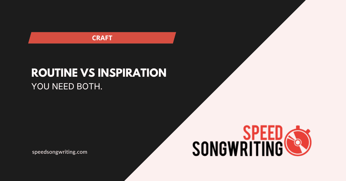 Routine vs Inspiration: What Matters More in Songwriting?