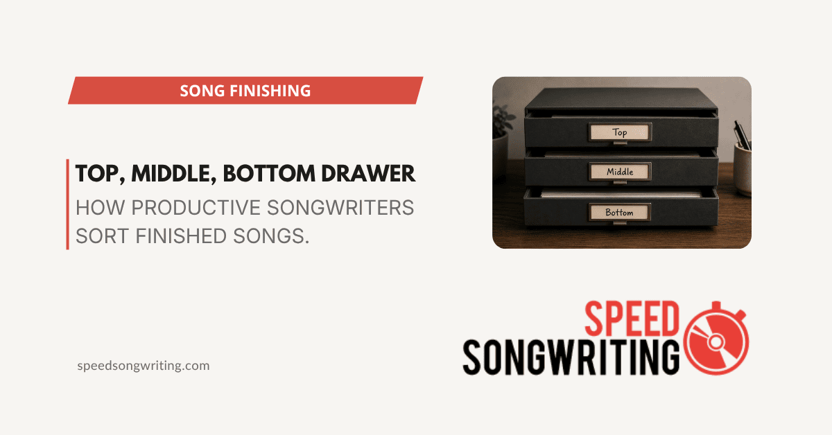 Top, Middle, Bottom Drawer: How to Sort Your Songs Without Shame